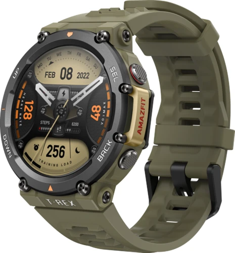 Amazfit T-Rex 2 Wild Green 3 Amazfit T-Rex 2 Wild Green - Afbeelding 3