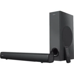 Creative - 2.1 High Performance Under-monitor Soundbar With Subwoofer