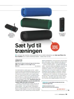 Creative - Muvo Go Bluetooth Speaker, Blue -Elektronicawinkel creative muvo go bluetooth speaker blue 1