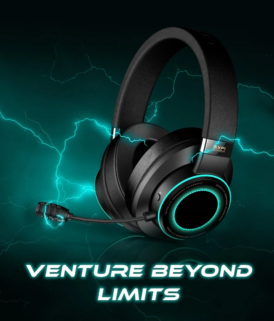 Creative - SXFI USB-C Gaming Headset, Black 7 Creative - SXFI USB-C Gaming Headset, Black - Afbeelding 7