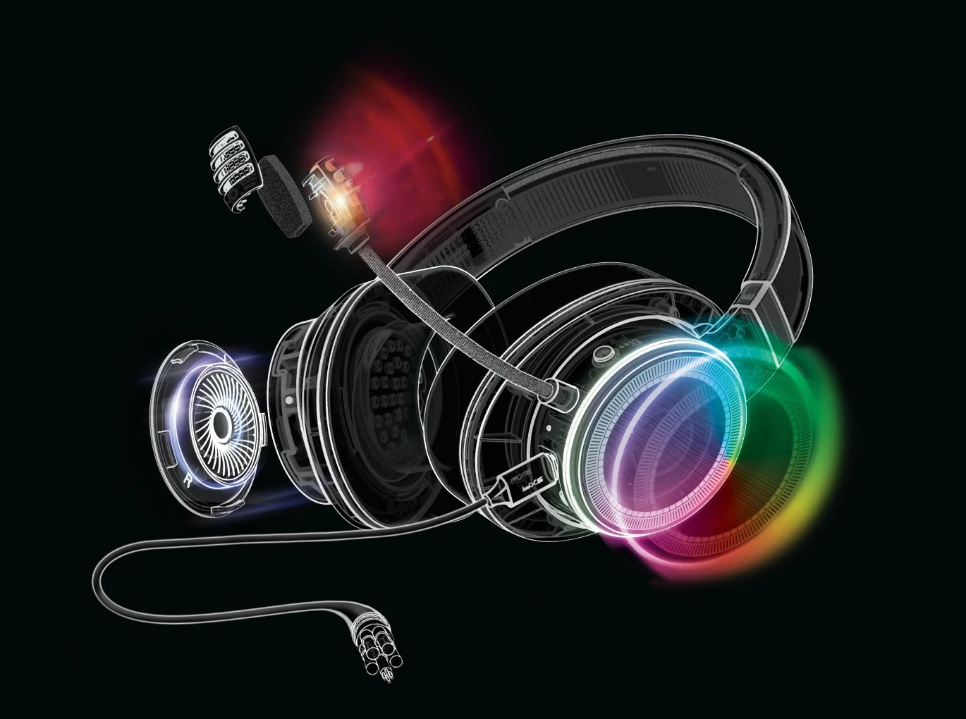 Creative - SXFI USB-C Gaming Headset, Black 8 Creative - SXFI USB-C Gaming Headset, Black - Afbeelding 8