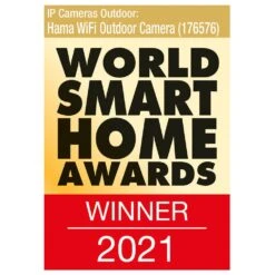 Hama - Outdoor Surveillance Camera - White -Elektronicawinkel hama outdoor surveillance camera white 3