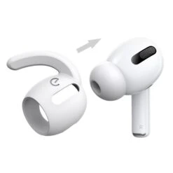 Keybudz - Ear Hooks For Airpods Pro (Color: White)