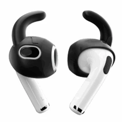 KeyBudz - EarBuddyz - Ear Hooks For Airpods 3 (Color: Black) -Elektronicawinkel keybudz earbuddyz ear hooks for airpods 3 color black 6