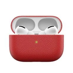 KeyBudz - PodSkinz Artisan Series Leather Case - Handcrafted Leather Case For Your Airpods Pro (Color: Red) 9 KeyBudz - PodSkinz Artisan Series Leather Case - Handcrafted Leather Case For Your Airpods Pro (Color: Red) -Elektronicawinkel keybudz podskinz artisan series leather case handcrafted leather case for your airpods pro color red 3