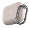 KeyBudz - PodSkinz HyBridShell Series Keychain Case - Premium Hard Shell Triple Layer Case For Your Airpods 3 (Color: Pastel Pink)