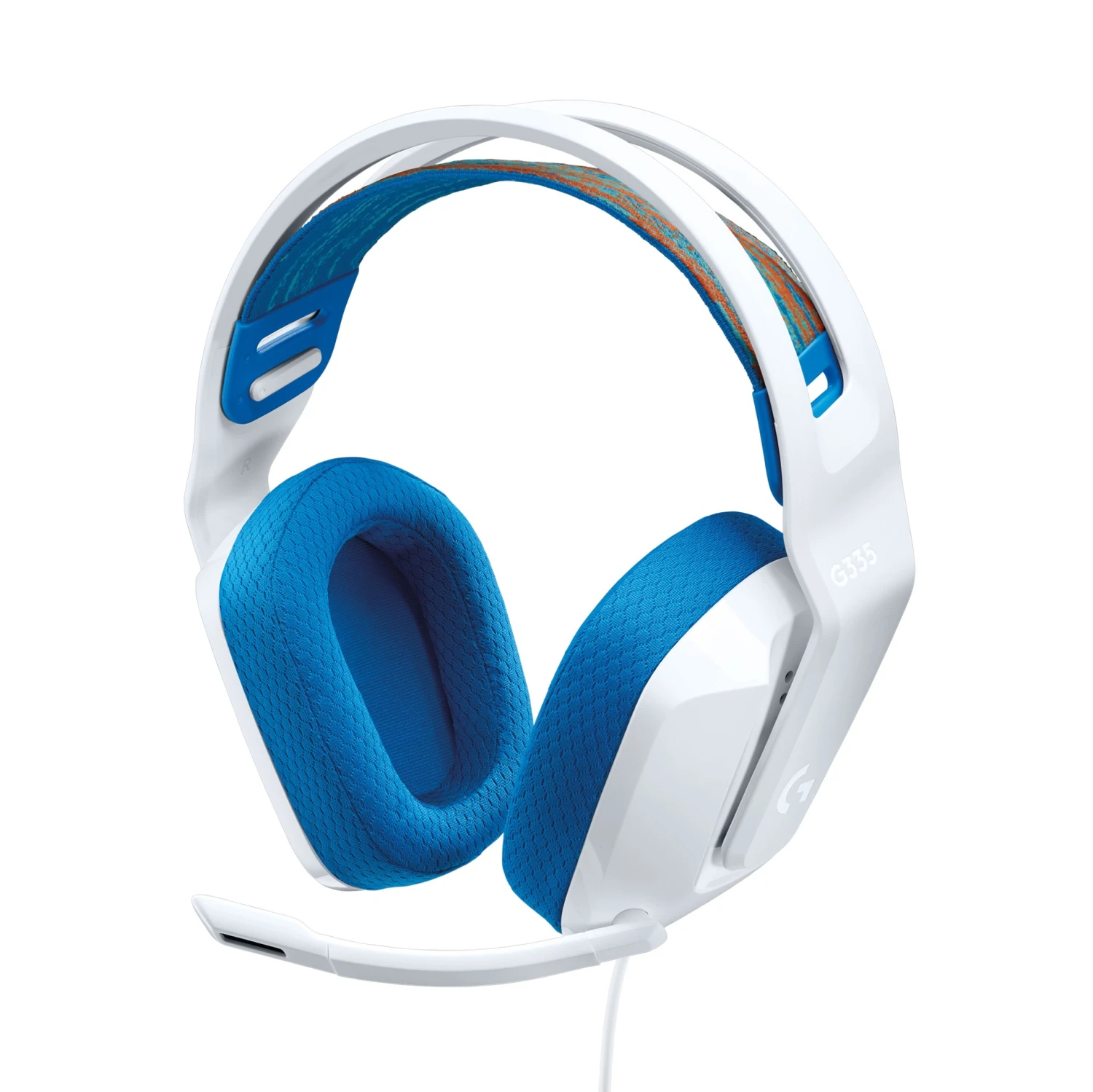 Logitech - G335 Wired Gaming Headset - WHITE 1 Logitech - G335 Wired Gaming Headset - WHITE