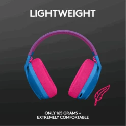 Logitech - G435 Lightspeed Wireless Gaming Headset - Blue -Elektronicawinkel logitech g435 lightspeed wireless gaming headset blue 5