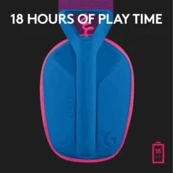 Logitech - G435 Lightspeed Wireless Gaming Headset - Blue -Elektronicawinkel logitech g435 lightspeed wireless gaming headset blue 7