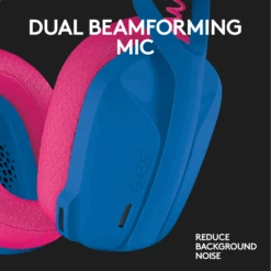 Logitech - G435 Lightspeed Wireless Gaming Headset - Blue -Elektronicawinkel logitech g435 lightspeed wireless gaming headset blue 9