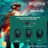Logitech - G733 LIGHTSPEED Headset - BLACK +Battlefield PC SKIN Bundle