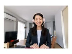 Logitech - H390 Wired Headset For PC/Laptop, Stereo Headphones With Noise Cancelling Microphone, USB-A, ROSE -Elektronicawinkel logitech h390 wired headset for pc laptop stereo headphones with noise cancelling microphone usb rose 6