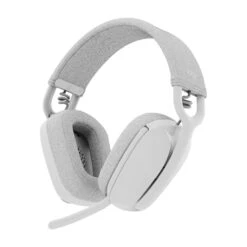 Logitech - Zone Vibe 100 Lightweight Wireless Over Ear Headphones - Noise Canceling Microphone - OFF WHITE -Elektronicawinkel logitech zone vibe 100 lightweight wireless over ear headphones noise canceling microphone off white 8