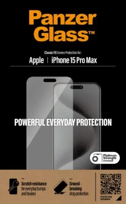 PanzerGlass - Apple IPhone 15 Pro Max 6.7" Classic Fit -Elektronicawinkel panzerglass apple iphone 15 pro max 6 7 classic fit 4