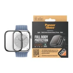 PanzerGlass - FullBody Apple Watch 9 Small - Black With D3O -Elektronicawinkel panzerglass fullbody apple watch 9 small black with d3o 2