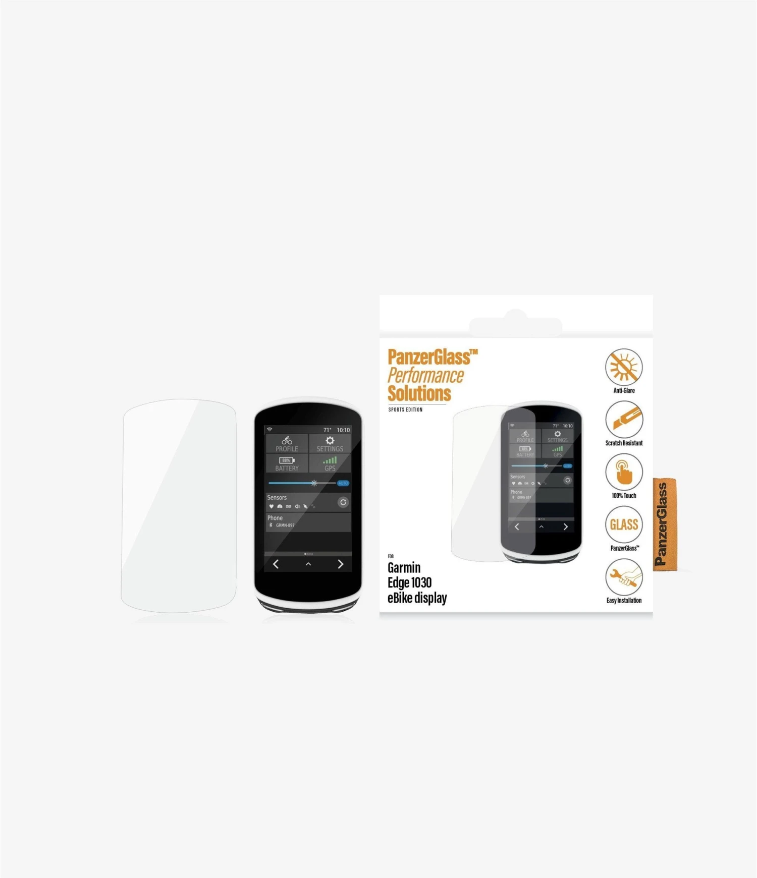 PanzerGlass - Garmin Edge 1030 / 1040 Anti-Glare 3 PanzerGlass - Garmin Edge 1030 / 1040 Anti-Glare - Afbeelding 3