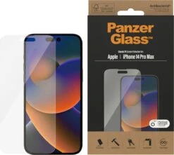 PanzerGlass - IPhone 14 Pro Max Classic Fit Antibacterial -Elektronicawinkel panzerglass iphone 14 pro max classic fit antibacterial 2