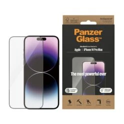 PanzerGlass IPhone 14 Pro Max Ultra Wide Fit W. Applicator -Elektronicawinkel panzerglass iphone 14 pro max ultra wide fit w applicator 2
