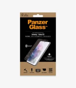 PanzerGlass - Samsung Galaxy S22 Case Friendly, Black Antibacterial -Elektronicawinkel panzerglass samsung galaxy s22 case friendly black antibacterial 3