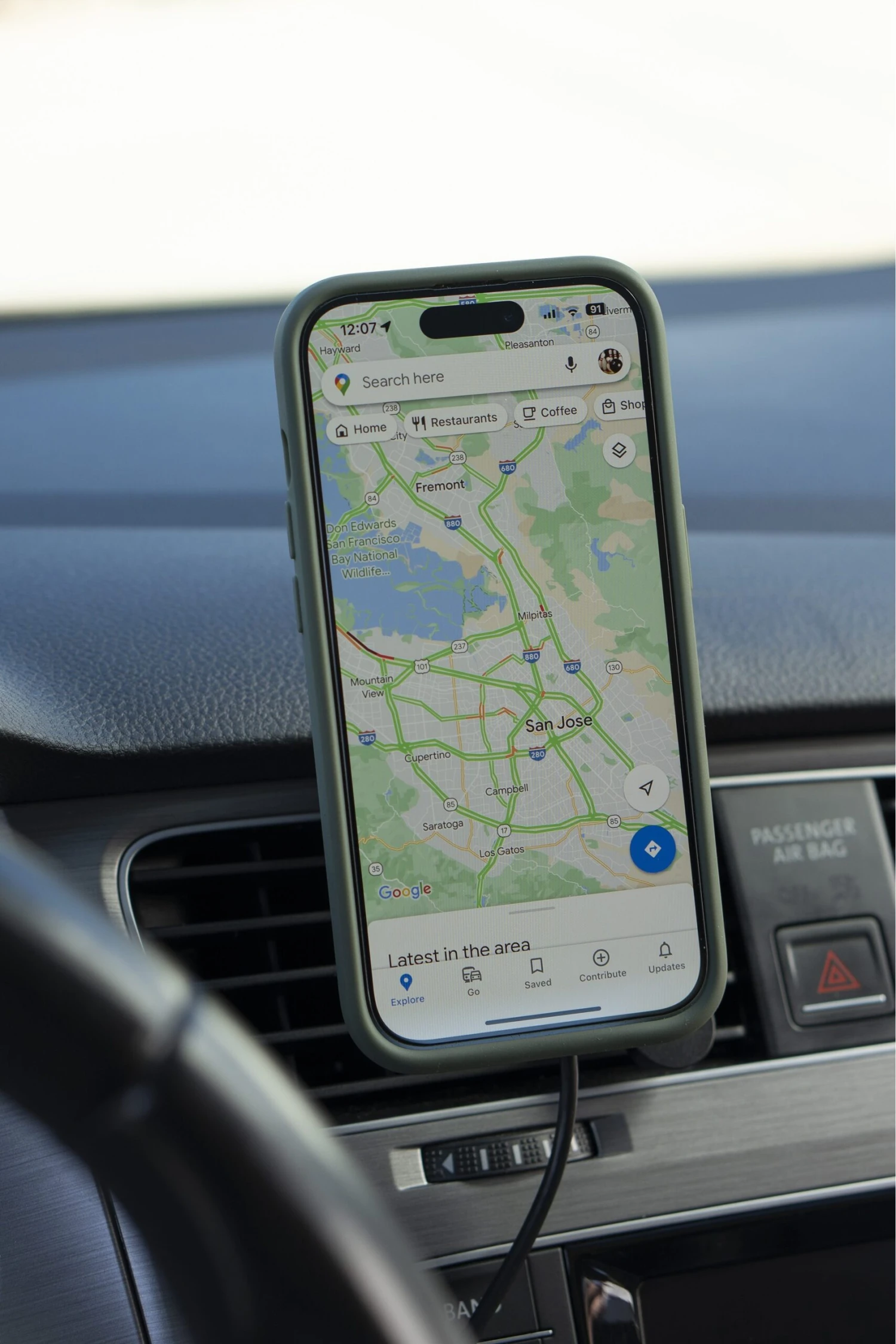 Peak Design - Mobile Car Mount Vent (Charging) 2 Peak Design - Mobile Car Mount Vent (Charging) - Afbeelding 2