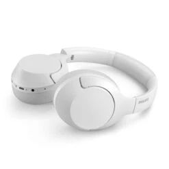 PhilipsAudio - TAH8506BK ANC Over Ear Bluetooth Headphones - White -Elektronicawinkel philips audio tah8506bk anc over ear bluetooth headphones white 2