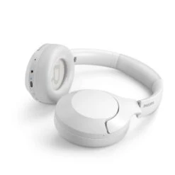 PhilipsAudio - TAH8506BK ANC Over Ear Bluetooth Headphones - White -Elektronicawinkel philips audio tah8506bk anc over ear bluetooth headphones white 4