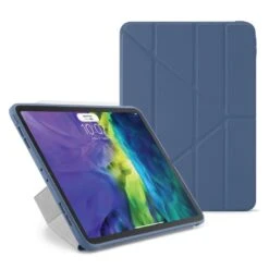 Pipetto -iPad Air 10.9" Origami Case (Color: Navy)