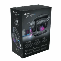 Roccat - SYN Max Air Gaming Headset - Black -Elektronicawinkel roccat syn max air gaming headset black 12