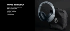 Skullcandy - Crusher EVO Over-Ear Wireless - Grey -Elektronicawinkel skullcandy crusher evo over ear wireless grey 7