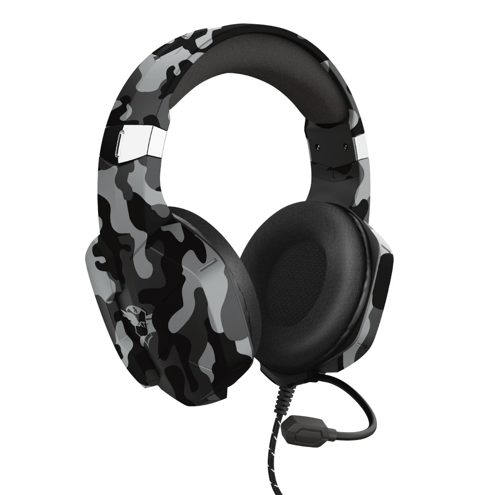 TRUST GXT323K CARUS HEADSET BLACK CAMO 2 TRUST GXT323K CARUS HEADSET BLACK CAMO - Afbeelding 2