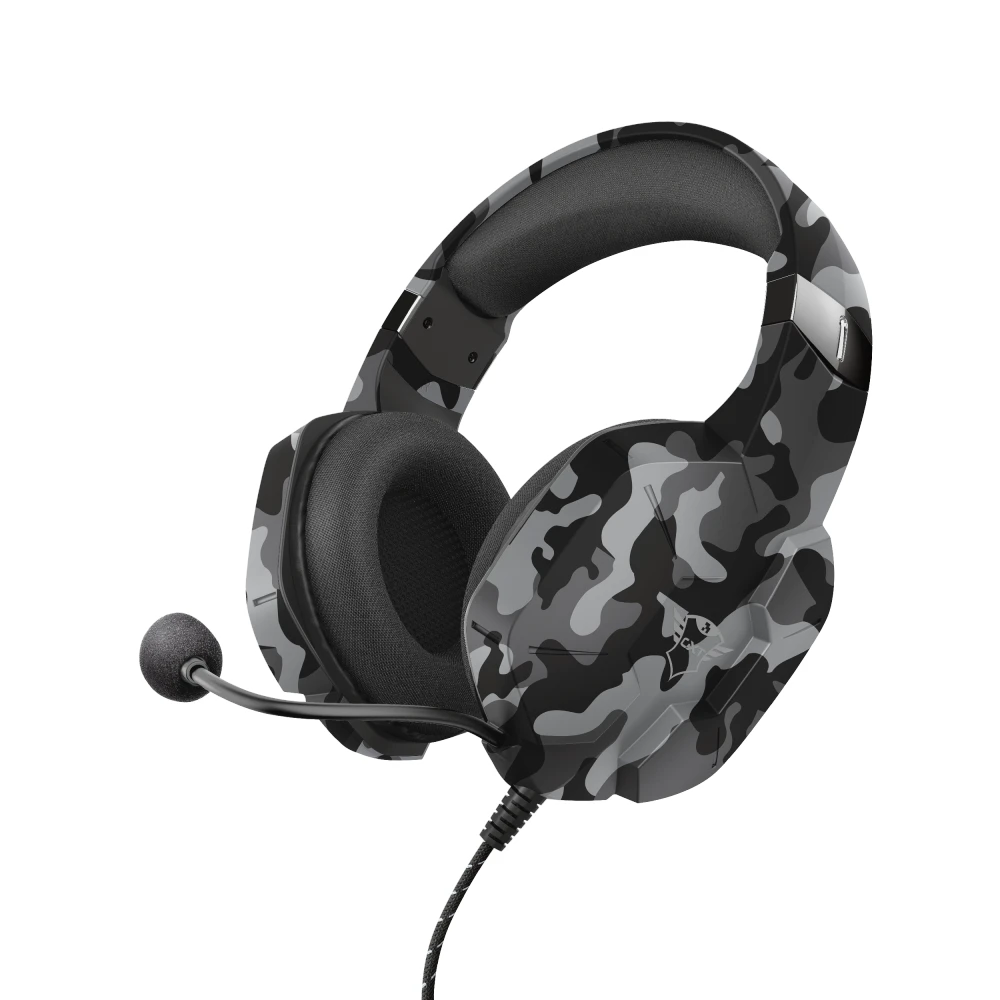 TRUST GXT323K CARUS HEADSET BLACK CAMO 3 TRUST GXT323K CARUS HEADSET BLACK CAMO - Afbeelding 3