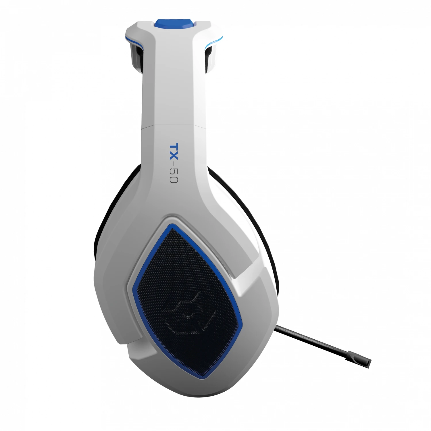 TX-50 RF Stereo Gaming Headset (White/Blue) (Uni) 3 TX-50 RF Stereo Gaming Headset (White/Blue) (Uni) - Afbeelding 3