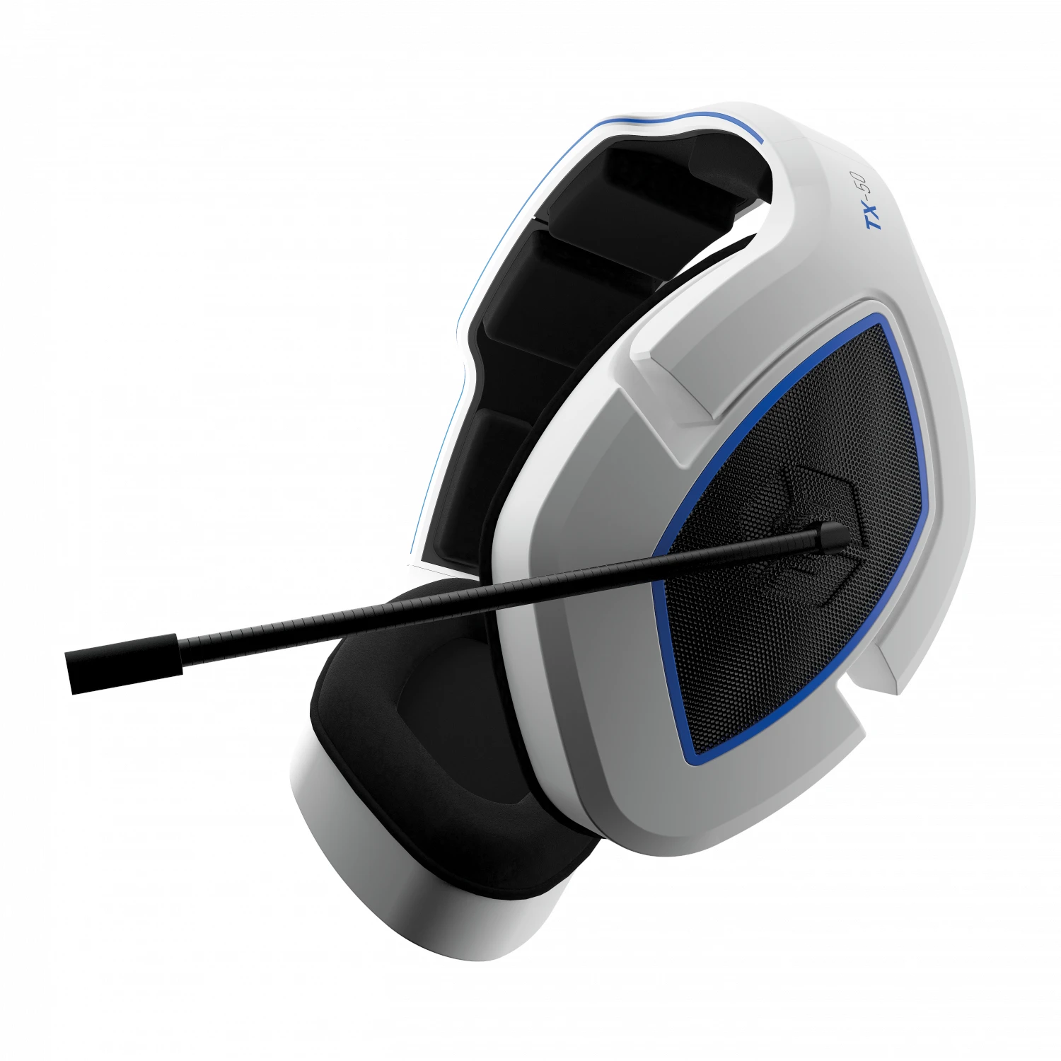 TX-50 RF Stereo Gaming Headset (White/Blue) (Uni) 1 TX-50 RF Stereo Gaming Headset (White/Blue) (Uni)