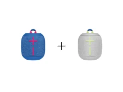 Ultimate Ears - 2 XWONDERBOOM 3 - Joyous Brights Grey + Performance Blue - Bundle