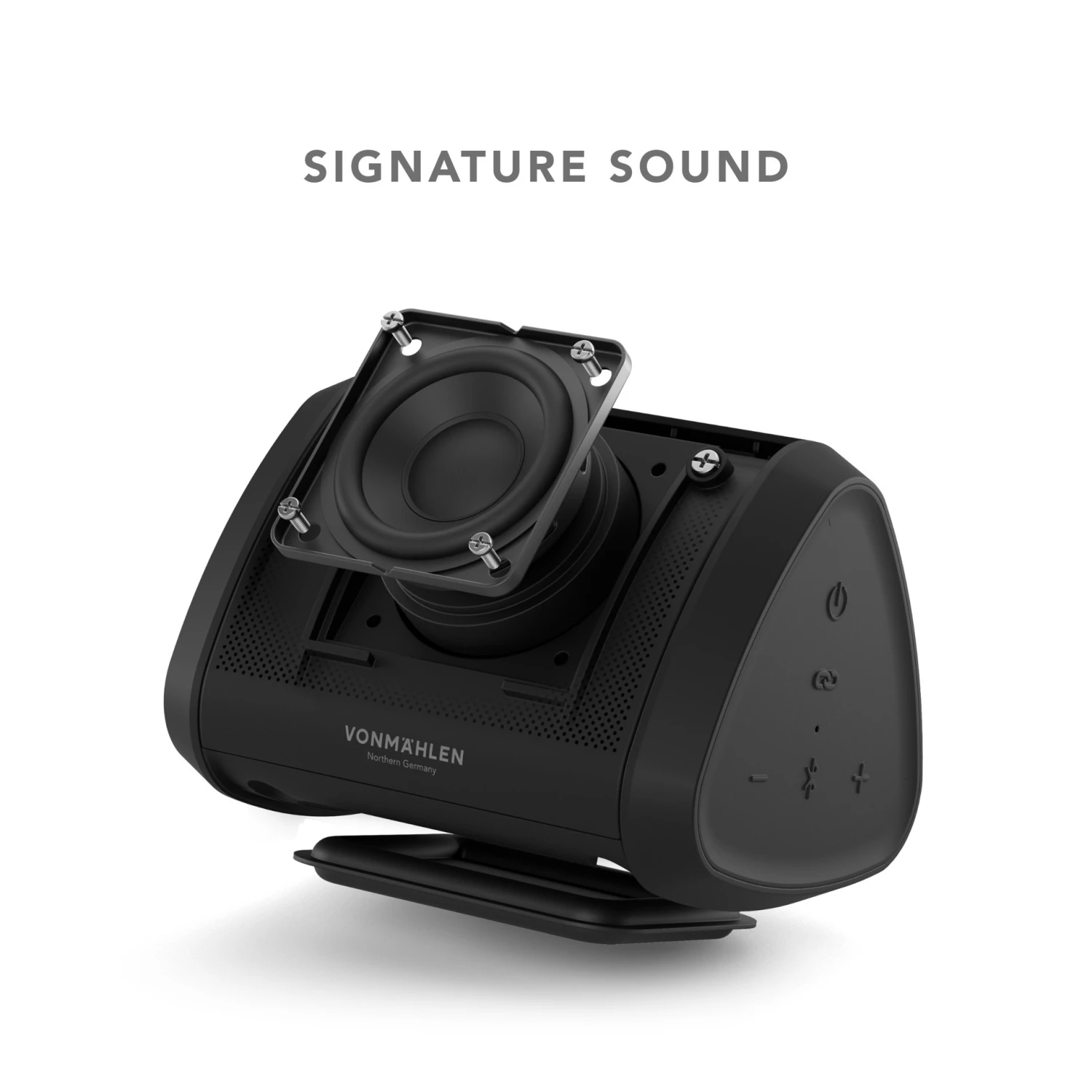 Vonmählen - Air Beats Mini - Compact Bluetooth Speaker, Black 7 Vonmählen - Air Beats Mini - Compact Bluetooth Speaker, Black - Afbeelding 7