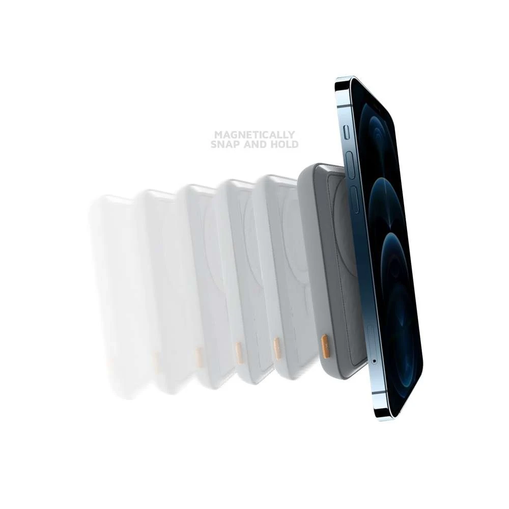 Xtorm - FS400-10K MagSafe Power Bank 10000 MAh - Fuel Series 4 - Grey 7 Xtorm - FS400-10K MagSafe Power Bank 10000 MAh - Fuel Series 4 - Grey - Afbeelding 7